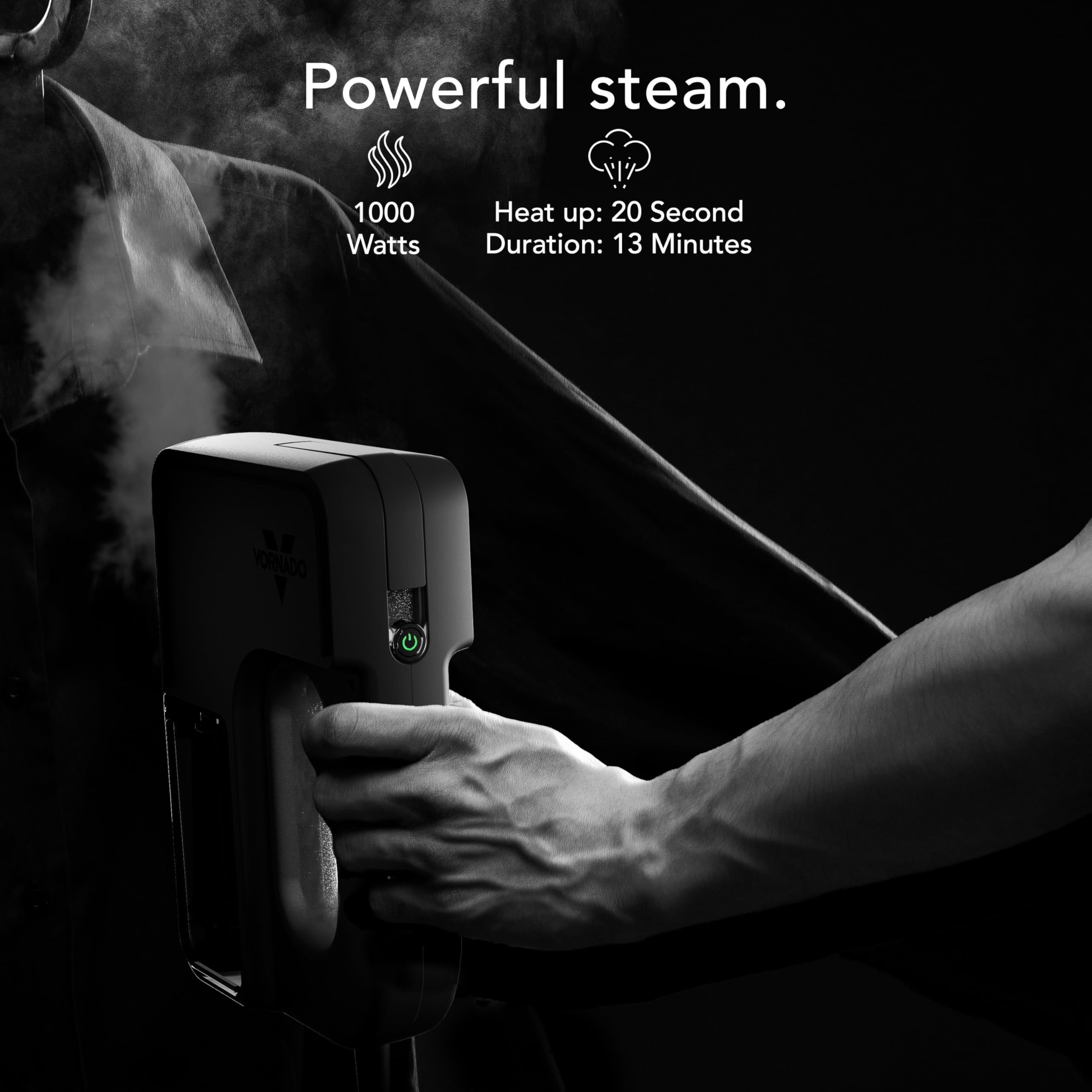 Passport™ Handheld Travel Garment Steamer - Image 9