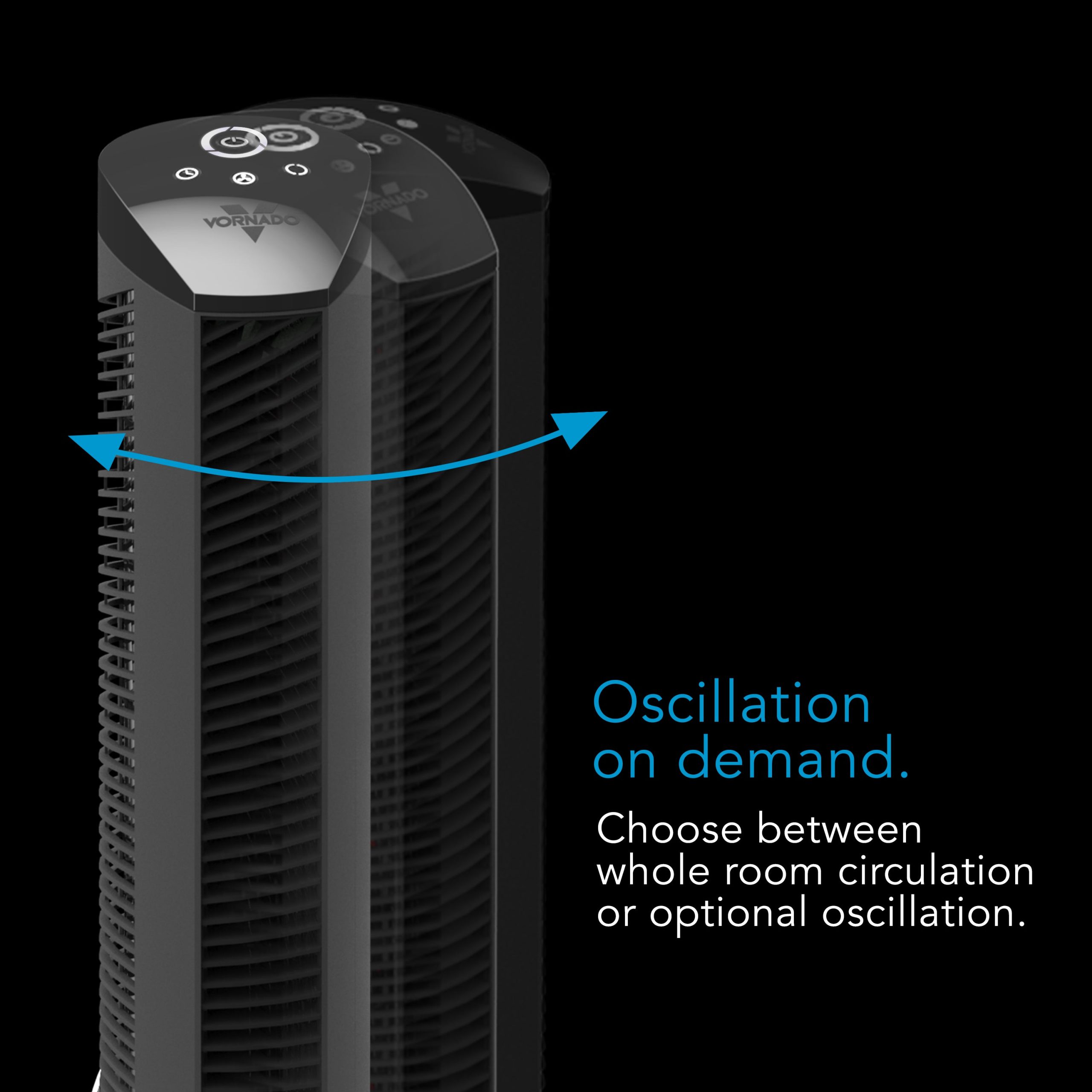OSCR32 32″ Oscillating Tower Circulator - Image 5