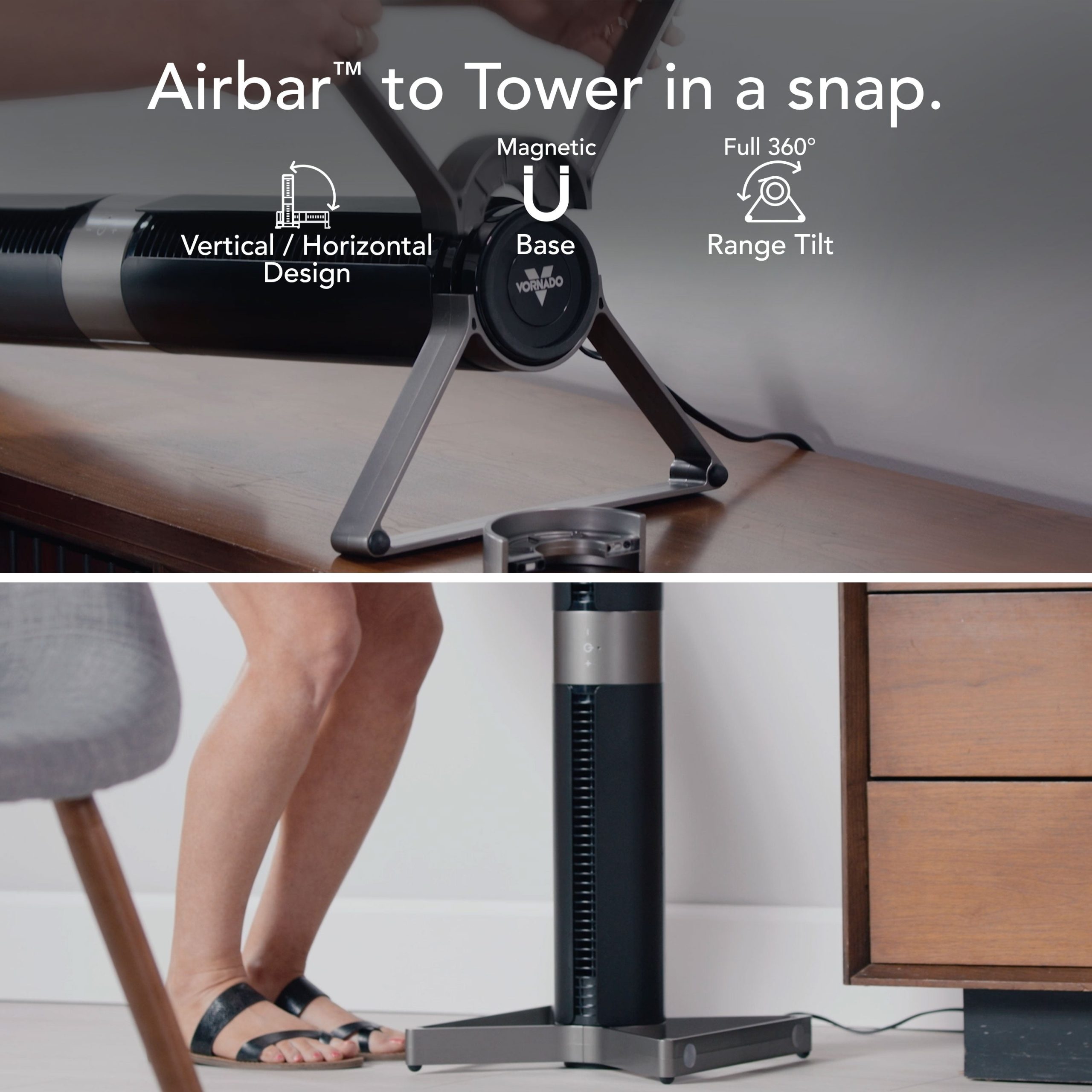 Airbar® 4 Vertical or Horizontal Tower Fan - Image 8